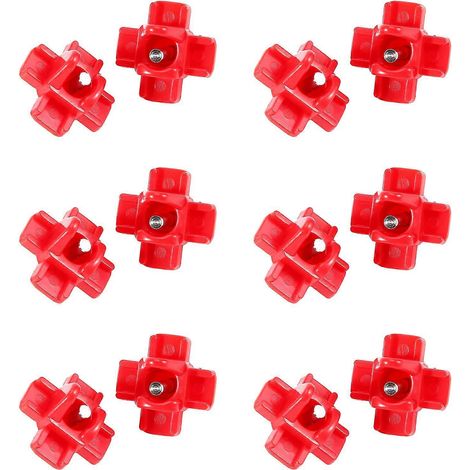 Lot de 12 abreuvoirs automatiques horizontaux à tétine latérale pour volailles - Abreuvoirs propres pour poulets ou cailles (1/5)