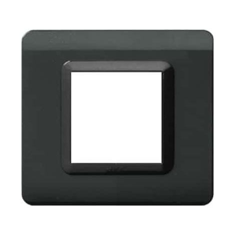 Placca Tecnopolimero 44 Grigio Scuro Luc. 2M ( AVE cod. 44P32GSL )