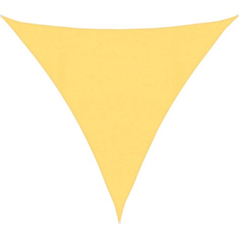 Maison Exclusive - Sonnensegel 160 g/m² Beige 4,5x4,5x4,5 m HDPE