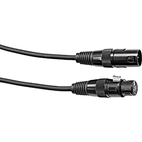 Eurolite 5 - Pol DMX Câble de liaison [1x XLR mâle 5 pôles - 1x XLR femelle 5 pôles] 3.00 m W620111 (1/2)