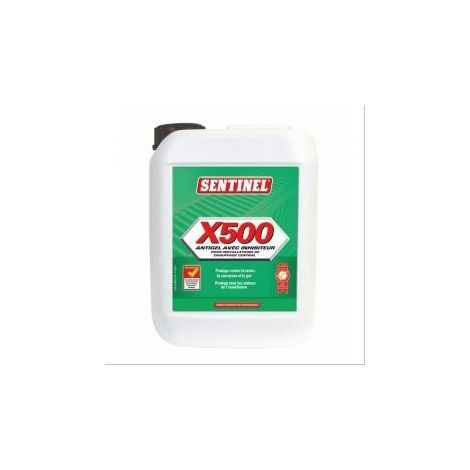 Antigels avec inhibiteur Sentinel X500 20L - Densité : 1,04 (25C)