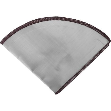 Filtro per caffè in acciaio inox con sacchetto filtro riutilizzabile a forma di cono pieghevole, per 2-4 tazze. (1/5)