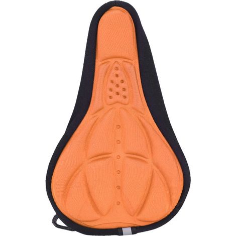 Atmungsaktiver und leichter Sattelbezug für Rennräder oder Mountainbikes (Orange) (1/5)