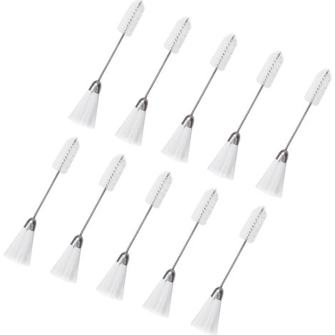 10 Nähmaschinen-Reinigungsbürsten aus Nylon und Edelstahl, Haushaltswerkzeug (1/5)