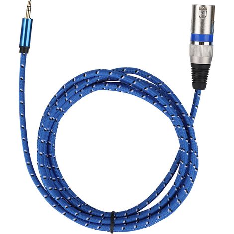 Câble Audio 3,5mm Jack Mâle vers XLR Femelle 3m - Adaptateur de Connexion Stéréo (1/5)