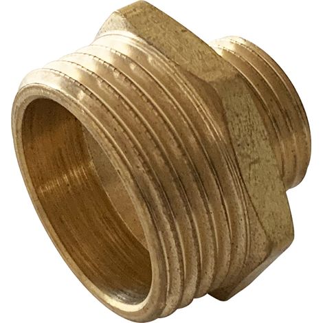 Mamelon réduit laiton 15x21 - 26x34 (fixation pressostat)