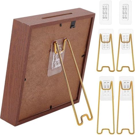 8-teiliges Set, 2 verschiedene Bilderrahmenständer