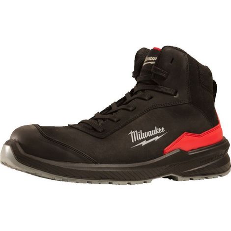 Scarpe Antinfortunistiche Alte Milwaukee Flextred S3S ESD SC FO SR 1M110133 All Black  42