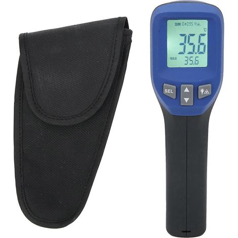 Infrarot-Thermometer, berührungslos, Laser, professionelles IR-Thermometer, Industrietemperaturmessgerät IR829