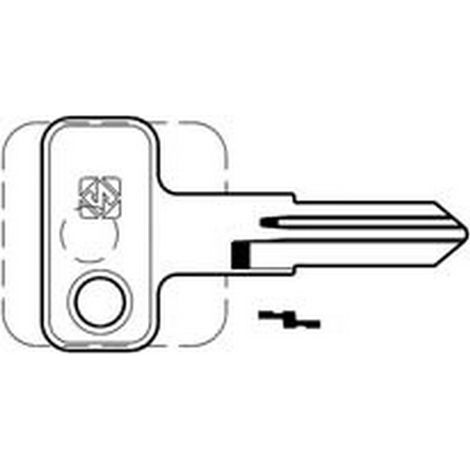 10PZ CHIAVI PER CILINDRI MERONI 3 SPINE GRANDI MER33R - MER33R