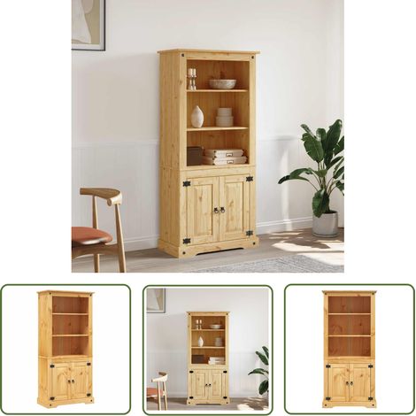 Furniture Limited - Placard Gamme Corona Pin mexicain 80x40x170 c (1/8)
