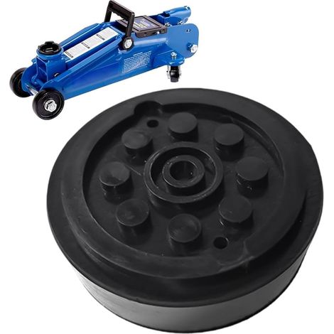Cale De Cric Bloc en Caoutchouc Antidérapant Protection Longeron pour La  Patins De Longeron Cric Pour SUV, Pick-Ups, Véhicules, Garage Et Atelier Mécanique (1/5)
