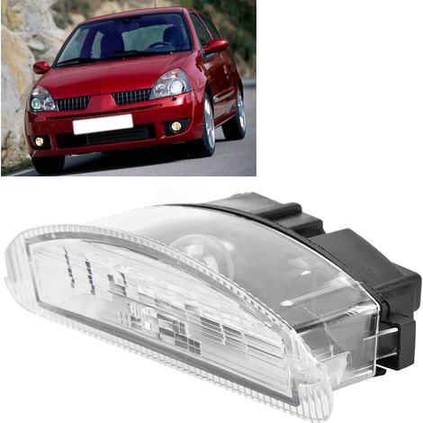 Éclairage de plaque d'immatriculation 7700410754 compatible avec Renault Clio II 1998-2005 (1/5)