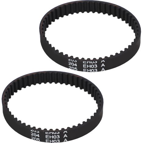 Lot de 2 courroies d'aspirateur en caoutchouc résistant à l'usure, compatibles avec les modèles SHark AZ1002, AZ1000, AX952 et AX950. (1/5)