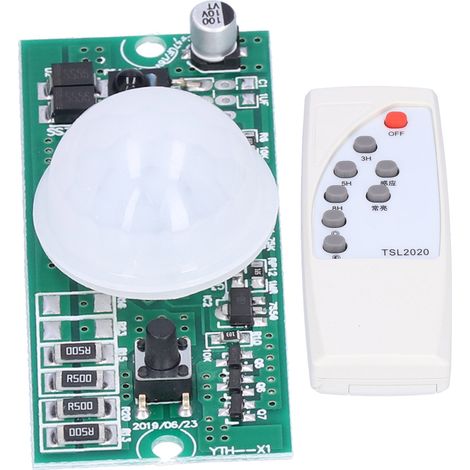 Module contrôleur lampe de rue solaire avec télécommande détection présence corps humain 3,2V/3,7V (1/5)
