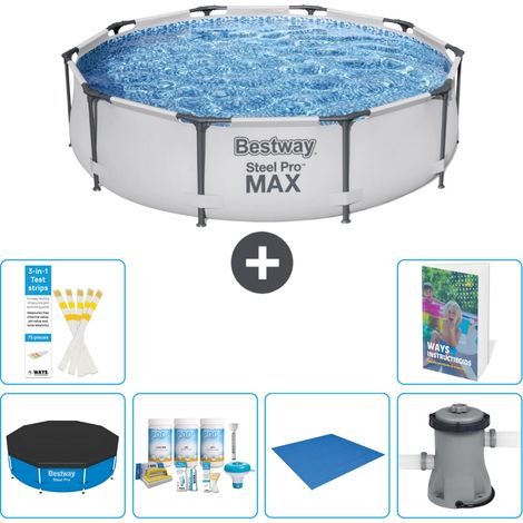 Bestway Steel Pro MAX Rund - 305x76 cm - 7-teilig S77