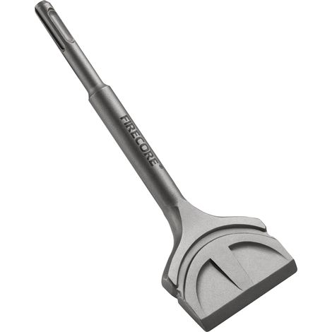 Burin SDS PLUS Large 195 mm × 70 mm, Burin Carrelage SDS, Burin Plat SDS pour Enlever Carreaux et béton, Convient au Marteau Perforateur avec le Système SDS-Plus - FS2465 (1/5)