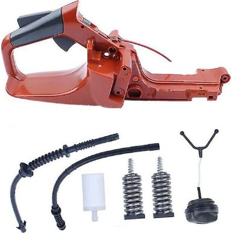 Kit Filtre à Air pour Poignée Arrière Réservoir Carburant Tronçonneuse Modèles 445 450 445E 450E Remplacement Pièce Compatible - (1/4)