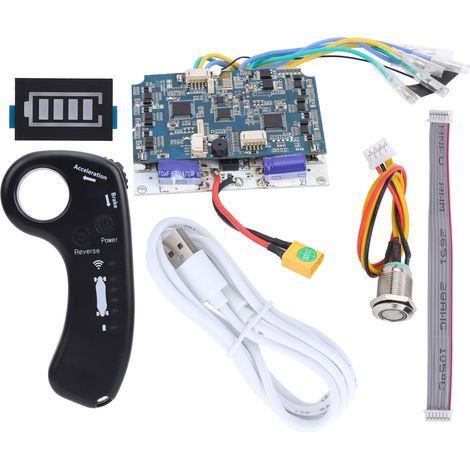 Contrleur de Scooter à télécommande électrique Sinusoid Dual Drive Hub Motor Control Panel ESC (1/5)