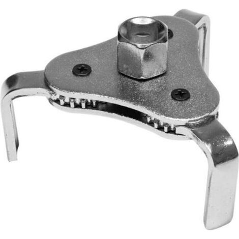Clé à filtre à huile à 3 leviers – Outil de démontage pour filtres à huile bidirectionnels, convient aux diamètres de 53 à 108 mm – Accessoire automobile universel pour entretien mécanique