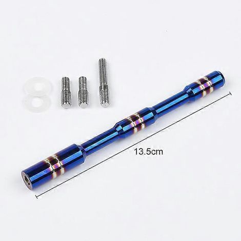 Antenne radio universelle de voiture de 13 cm, bleu brûlé, compatible avec BMW, Ford Focus, Peugeot, Citroën, Opel, Skoda, Toyota et Dodge.