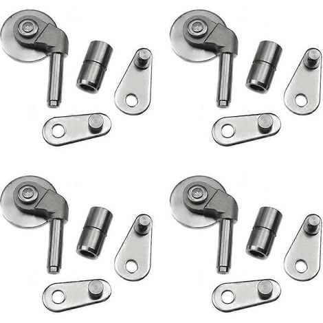 Kit de réparation du bruit de la soupape de dérivation d'échappement du turbocompresseur (4 pièces) compatible avec N20 N26 TD04LR6-04HRx15TK31 49477-02055 49477-02056 49477-02057 (1/5)