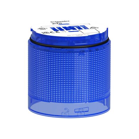 Élément lumineux Ø60 - DEL - fixe - 24V - bleu - Harmony XV6 - XV6C26