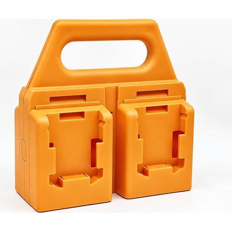 Support de rangement portable batterie 18V compatible DeWalt (DW) 16,3 × 7 × 16,5 cm rack atelier – Livraison gratuite (1/4)