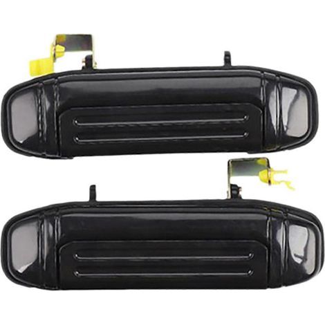 Lot de 2 poignées de porte extérieures avant et arrière pour Mitsubishi Pajero Montero V31 V32 V33 V43 V46
