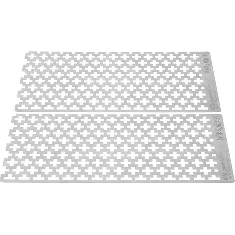 Règles carrées à quadrillage en X Beavorty 2 pour perceuse (1/5)