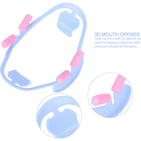 Écarteur buccal 3D jetable, rétracteur buccal intra-oral dentaire, outil dentaire oral, bleu. (1/5)