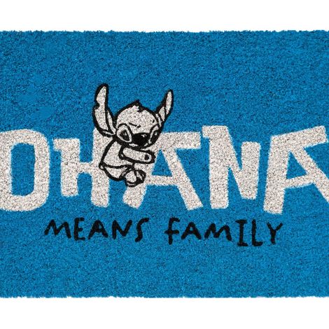 Tapis de porte Disney Stitch (40 x 60 cm) (bleu) (1/2)