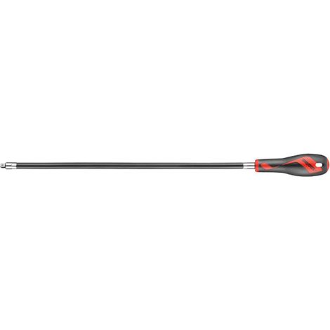 Destornillador flexible 1/4" con mango giratorio MD514L