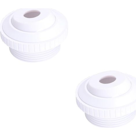 2pièces Jet De Spa PVC pour Piscine Buée De Massage Accessoire De Remplacement