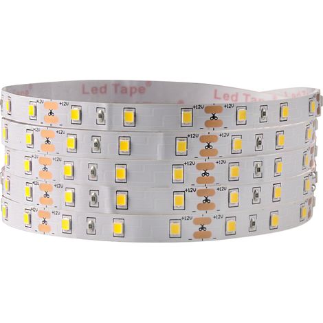 Striscia LED 12V 5m IP20 6500K 10W 1100lm 300LED Polux (1/5)