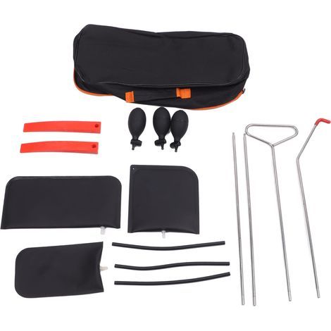 Automotive repair rod kit, stainless steel retractable hose, inflatable ball hook, home vehicle tool set (1/5)