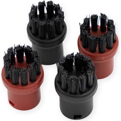 Jeu de 4 brosses rondes (28630580) Nettoyeur vapeur KARCHER