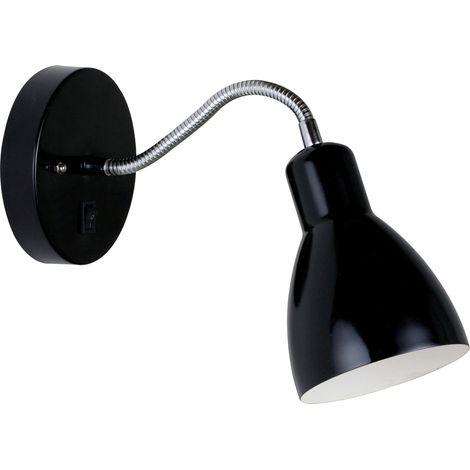 Nordlux Cyclone Flex 2512741003 Wandleuchte E14    Schwarz