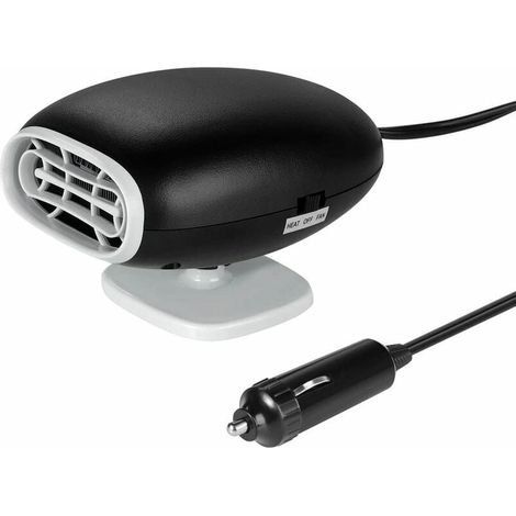 Auto-Lufterhitzer, tragbarer 12-V-150-W-Auto-Heizlüfter, Auto-Defroster, mit verstellbarer Halterung, schnelles Kühlen und Heizen (1/4)