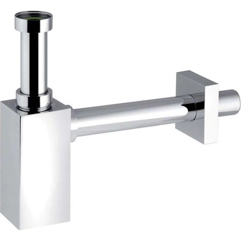 Sifone "piquadrato" per lavabo abs 1" 1/4 - 32x250 mm (1/3)