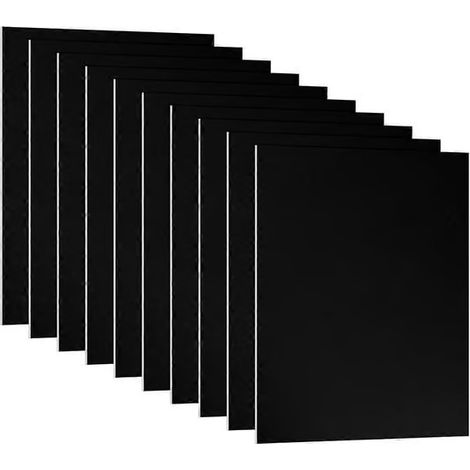 Plaque d'aluminium anodisé 3,3 x 2,1 x 1/32 pouce, lot de 10 plaques rectangulaires en aluminium de 0,8 mm d'épaisseur avec gravure (1/5)