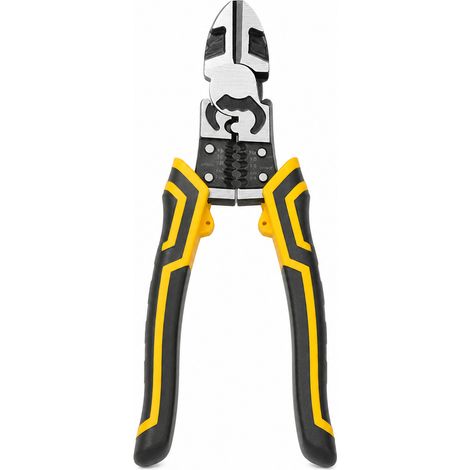 Pinza tagliente da 9 pollici in acciaio al cromo vanadio giallo nero (1/5)