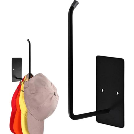 mural pour chapeaux support de rangement robuste en acier (1/5)