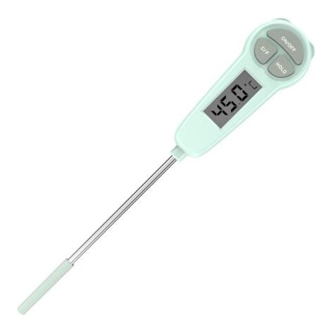 A (vert)Thermomètre numérique, thermomètre de cuisine, fournitures de cuisine, thermomètre alimentaire (1/3)