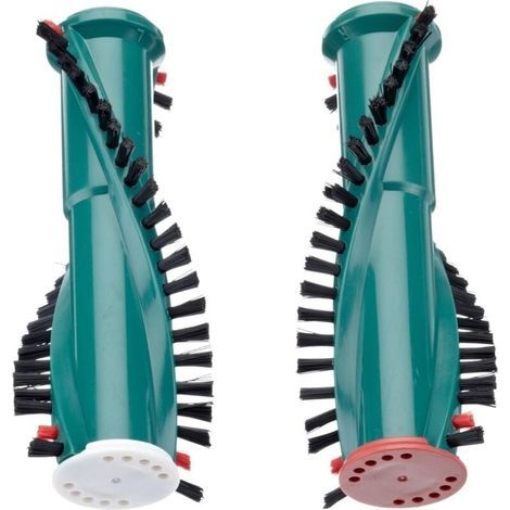 Juego de 2 rodillos de cepillo para aspiradoras Vorwerk EB 340, 350 y 351.