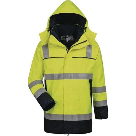 Parka multinorme Toivo Taille XXL jaune / marine ELYSEE (1/4)
