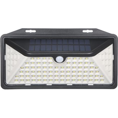 Solarlampe mit 102 LEDs, Bewegungsmelder, wasserdichte Gartenleuchte für den Außenbereich (1/5)