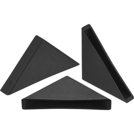Protections d'Angle - 20 Pièces - Plastique Noir Robuste - Sécurité Coins Fragiles - Transport Verre Miroir - 50mm (1/5)