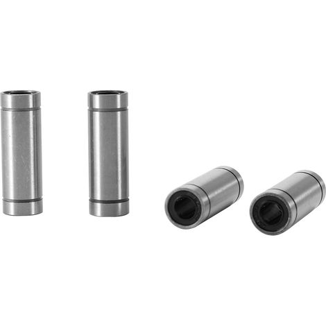 6 roulements linéaires en acier LM8LUU, 81545 mm (1/4)