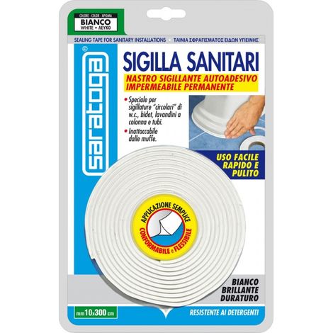 Nastro sigilla sanitari autoadesivo
